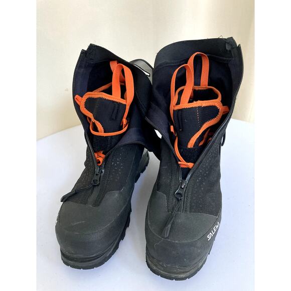 Salewa Ortles Colour Boots Mens Size 9 Hiking Lightweight Waterproof Black - Picture 12 of 16